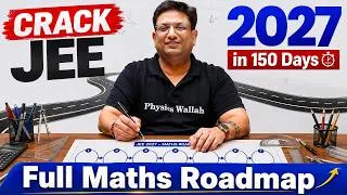 Thumbnail: Crack JEE 2027 in 150 Days || Full Maths Roadmap