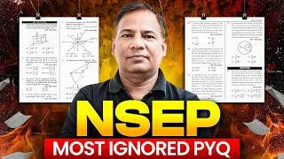 Thumbnail: MOST IGNORED NSEP PYQs That Can Boost Your Score 🚀 #OlympiadWallah