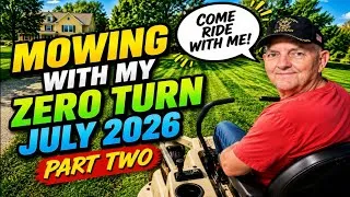 Thumbnail: Mowing with My Zero Turn, July 2026-Part Two