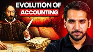 Thumbnail: Accounting Ki Shuruaat Kaise Hui? 🤯 | Evolution of Accounting | 7000 साल पुरानी कहानी