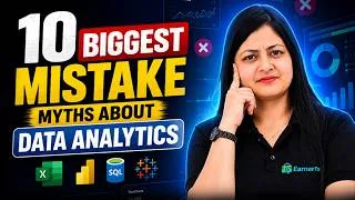 Thumbnail: 10 Biggest Myths About Data Analytics Explained | Beginner Guide 2026
