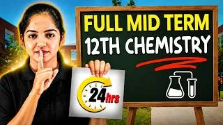 Thumbnail: You’re Studying Class 12 Chemistry Wrong! 🚨 Fix These Before Your Boards
