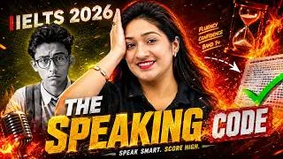 Thumbnail: IELTS Speaking 2026 | The Speaking Code 🔥 | Crack IELTS Speaking & Score Band 8+ | PW IELTS