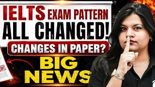 Thumbnail: 🚨 IELTS Exam Pattern Changed? 🤯 Big News Explained | Latest IELTS Updates 2026 | Myth vs Reality
