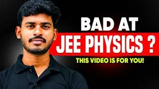 Thumbnail: If You’re Bad at JEE Physics 😱 Watch This‼️| JEE 2027 | JEE 2028 | PW JEE Telugu