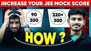 Thumbnail: How to Increase Marks in JEE Mock Tests‼️| Complete Strategy | JEE 2027 | JEE 2028 | PW JEE Telugu