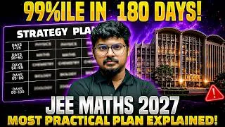 Thumbnail: Only Practical Way to Score 99%ile in JEE Maths | Must Watch for JEE 2027 | Telugu