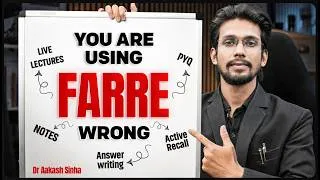 Thumbnail: How To Use FARRE To Score Distinction in BDS University Exams | BDS 1st & 2nd Year | Dr Aakash Sinha