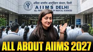 Thumbnail: All About AIIMS Medical College 🩺 | Fees, Life & Admission | NEET 2027