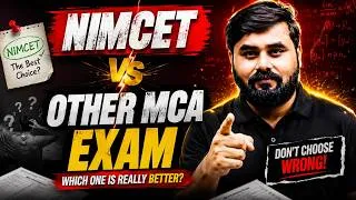 Thumbnail: NIMCET vs CUET PG vs MAH MCA CET vs TANCET | Which MCA Entrance Exam Is Best?