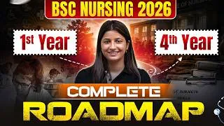 Thumbnail: BSc Nursing 1st Year to 4th Year Complete Roadmap | B.Sc. Nursing Journey Explained Year-by-Year