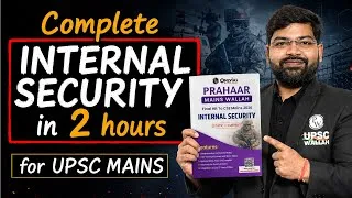 Thumbnail: Complete Internal Security in Just 2 Hours 🔥 | UPSC Mains 2026-27 | Internal Security ONE SHOT