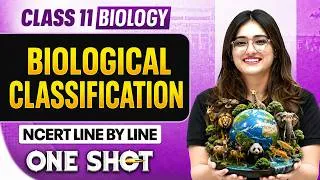 Thumbnail: Biological Classification Class 11 ONE SHOT | Biology Chapter 2 | NCERT Line by Line | Aarushi Ma'am