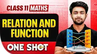 Thumbnail: Relation And Function Class 11 ONE SHOT | Complete Chapter | Maths Chapter 2 by Uday Sir