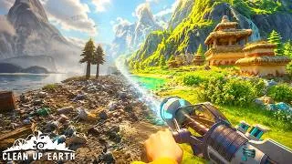 Thumbnail: I TURNED A TRASH WORLD INTO PARADISE! ♻️🌍