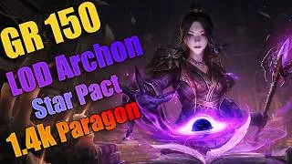 Thumbnail: Diablo 3 Season 38 - LOD Archon Meteor Wizard GR150 (1.4k Paragon)