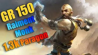 Thumbnail: Diablo 3 Season 34 - Raiment Generator Monk GR 150 (1.3k para)