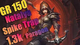 Thumbnail: Diablo 3 Season 30 - Natalya Spike Trap DH GR150 (SSF, 1.3k Para)