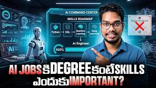 Thumbnail: AI Jobs కి Degree కంటే Skills ఎందుకు Important | Reality of AI Hiring in 2027 | PythonLife