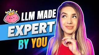 Thumbnail: Turn Any LLM Into an Expert 📚 RAG Coding Crash Course