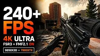 Thumbnail: I Turned On AMD FMF2.1 With a 7900XTX + 9850X3D