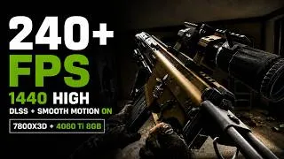 Thumbnail: I Turned On Nvidia Smooth Motion With a 4060 Ti 8GB + 7800X3D