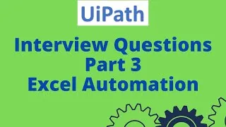 Thumbnail: UiPath interview questions on excel automation | UiPath interview questions and answers - Part 3 #48