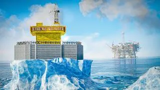 Thumbnail: I built a Solo ICEBERG Fortress in Vanilla Rust..