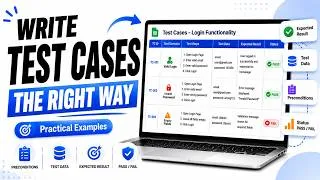 Thumbnail: How to Write Test Cases in Software Testing | Real QA Engineer Tutorial