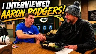 Thumbnail: I Interviewed Aaron Rodgers! | Unreleased Footage
