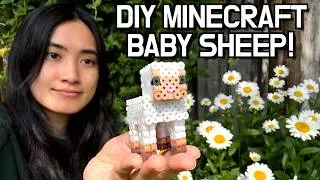 Thumbnail: Building a Minecraft Baby Sheep Perler Bead Figure!