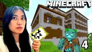 Thumbnail: Is This The Tallest Woodland Mansion in Minecraft? Survival Ep. 4