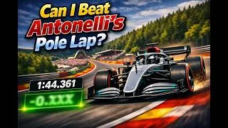 Thumbnail: F1 26 Challenge: Can I Beat Antonelli’s Pole Lap at Spa? | Battle for Pole!