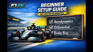 Thumbnail: F1 26 Setup Guide for Beginners - GET FASTER!