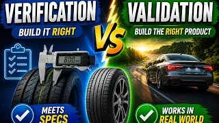 Thumbnail: Verification vs Validation Explained | IATF 16949 | QA Interview & Real-Life Examples