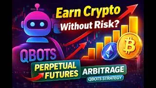 Thumbnail: Perpetual Futures Arbitrage Strategy Explained | Delta Neutral Crypto Bot (QBots)