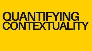 Thumbnail: Lecture 10: Quantifying Contextuality