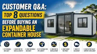 Thumbnail: Top 8 Questions Before importing an Expandable Container House | Buyer’s Guide 2026