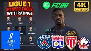 Thumbnail: EA FC 26 | LIGUE 1  - ALL Player Faces & Ratings in FC 26