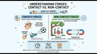 Thumbnail: Difference Between Contact and Non-Contact Forces | QnA Explained