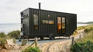 Thumbnail: 245 Sq Ft Tiny House on Wheels with a Surprisingly Smart Layout | Full Tour