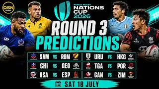 Thumbnail: My Round 3 Predictions | World Rugby Nations Cup 2026