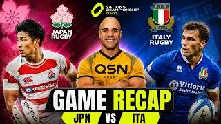 Thumbnail: Japan v Italy Game Recap | Nations Championship 2026 - Round 1
