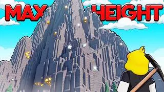 Thumbnail: I was FORCED to MINE the Tallest Mountain in Roblox...