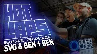 Thumbnail: “You can't win a race on the first corner"  SVG + Gears & Gasoline | Quad Lock Hot Laps EP 5