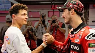 Thumbnail: We Took Lando Norris Back to MotoGP!