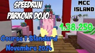 Thumbnail: Parkour Dojo MCC Island - Course 7 Standard Novembre 2024 (1:38.250)