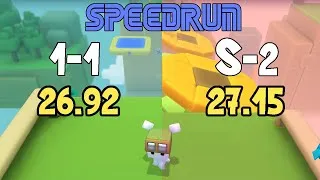 Thumbnail: SPEEDRUN LEVEL Suzy Cube (1-1 : 26.92 / S-2 : 27.15)