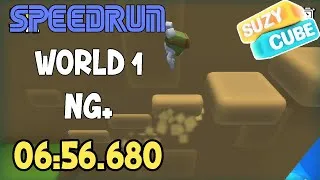 Thumbnail: [WR] SPEEDRUN SUZY CUBE - World 1 NG+ (06:56.680)