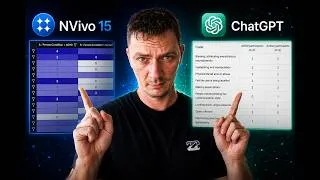 Thumbnail: Matrix Coding Query for Thematic Analysis ( NVivo & ChatGPT Tutorial)